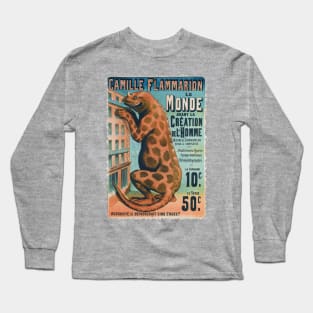 The World Before Man (in Chromolitho color!) Long Sleeve T-Shirt